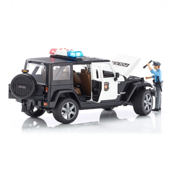 Jeep Wrangler Rubicon Polizei mit Figur