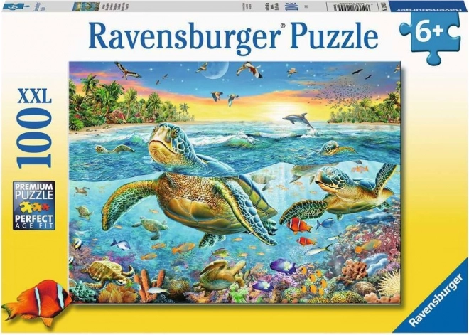 Ravensburger Puzzle Meeresschildkröten XXL 100 Teile