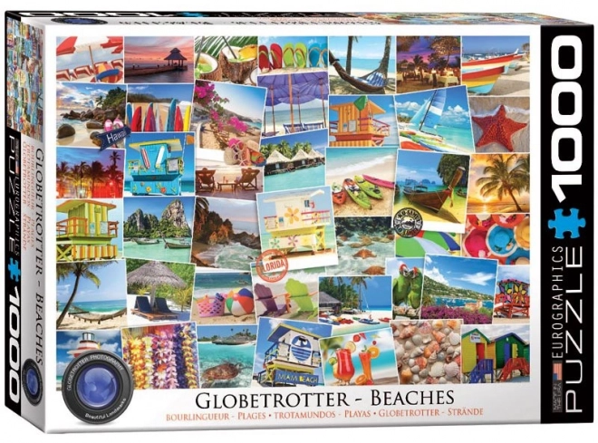 EUROGRAPHICS Puzzle Globetrotter - Strände 1000 Teile