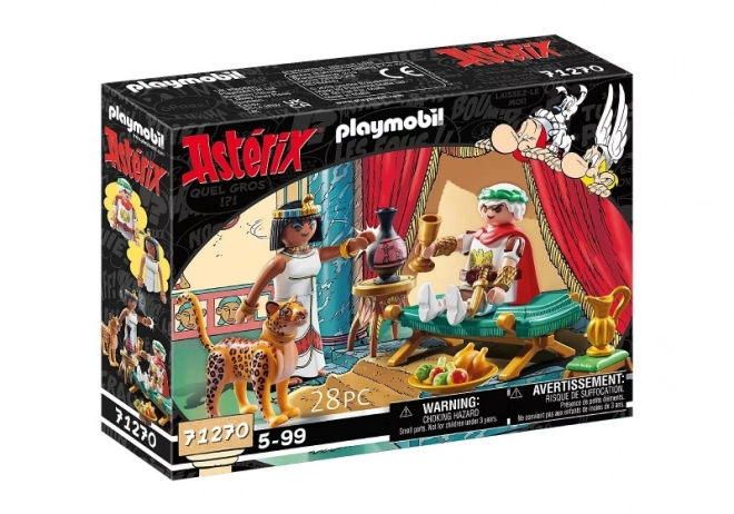 Asterix: Caesar und Kleopatra mit Leopard