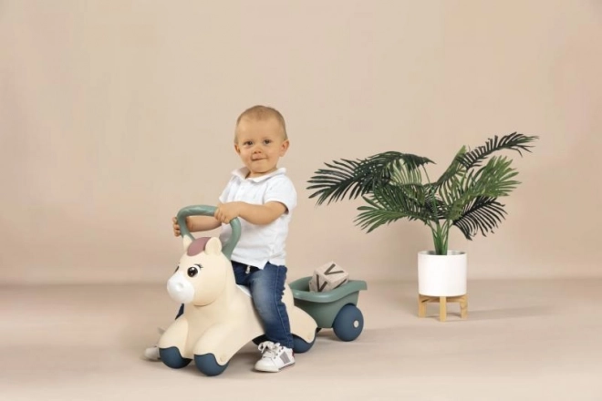 Ergonomisches Kinder-Laufrad Pony mit Anhänger