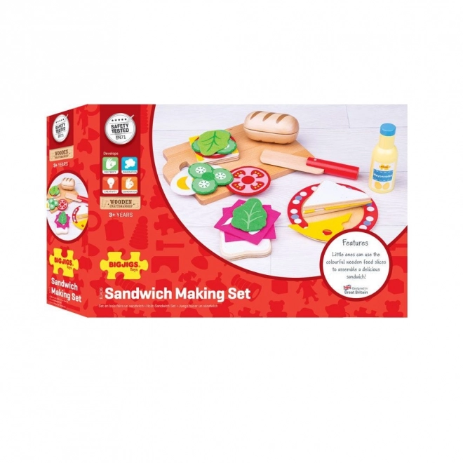 Bigjigs Toys Sandwich-Set