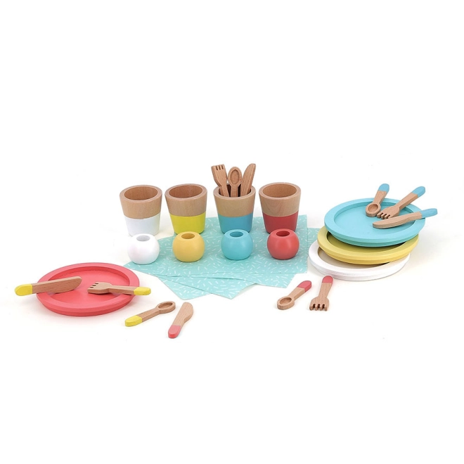Komplettes Set mit 28 Teilen
