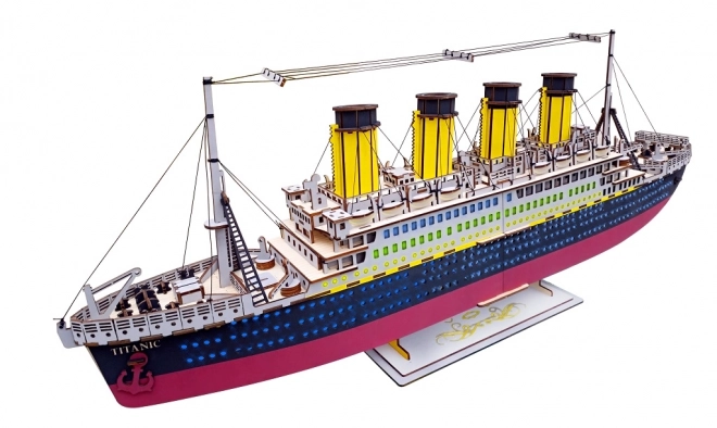 Holzkunst 3D Puzzle Titanic