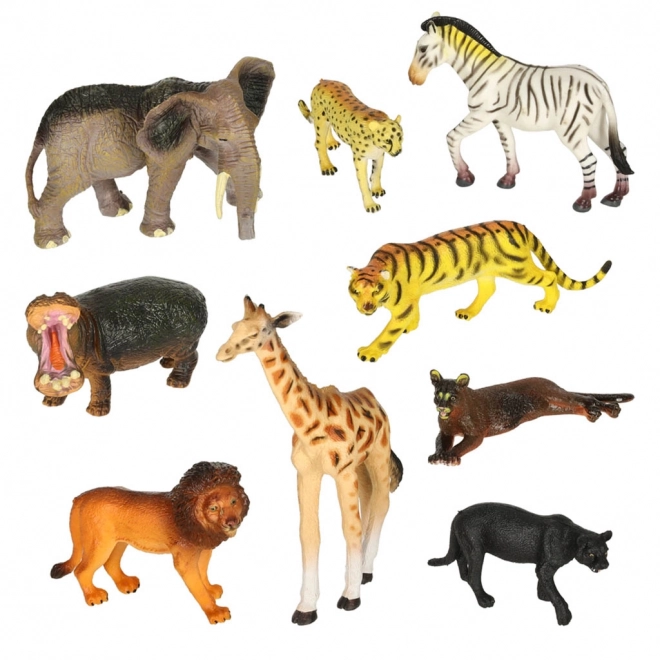 Zoo-Tierfiguren Spielset 28-teilig