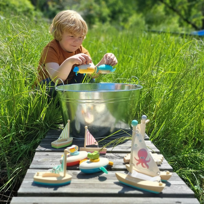 Small Foot Wasser-Spielzeug - Walross Floß