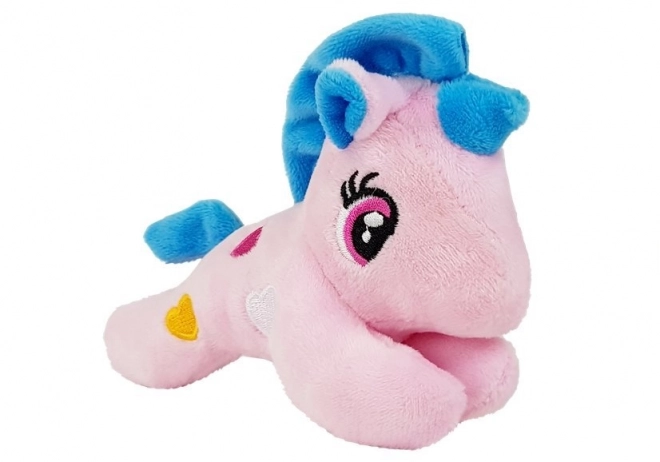 Kleines Einhorn mit Tragebox - Plüschspielzeug