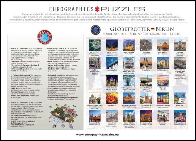 EUROGRAPHICS Puzzle Weltentdecker Berlin 1000 Teile