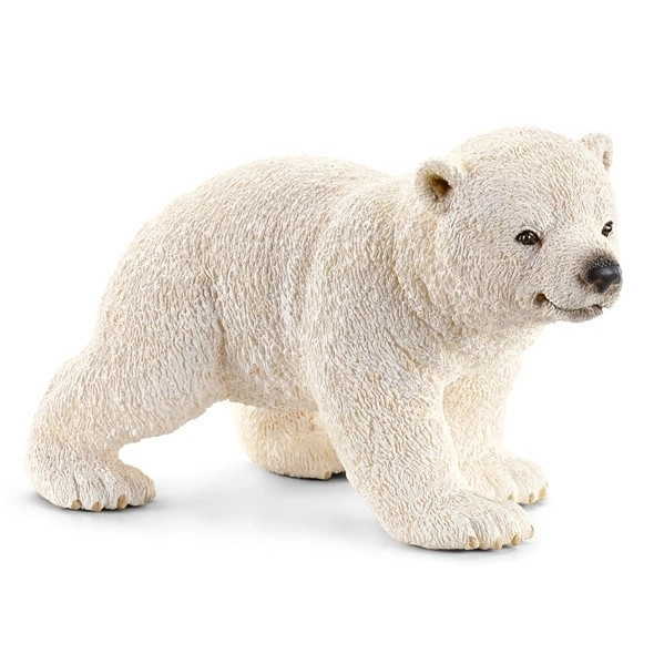 Schleich Junge Eisbär Figur