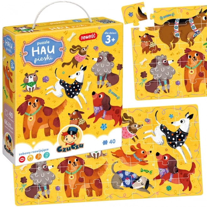 Puzzle 40 Teile Hunde - HAU