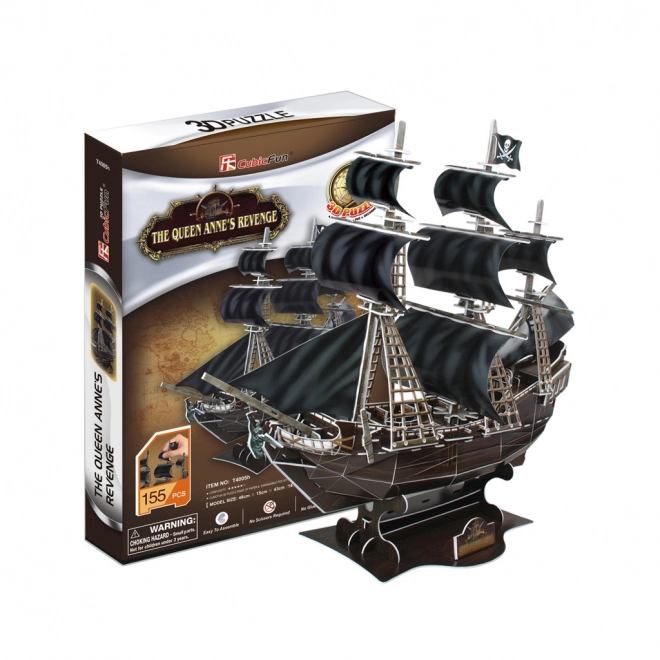 3D Puzzle Piratenschiff Queen Annes Rache