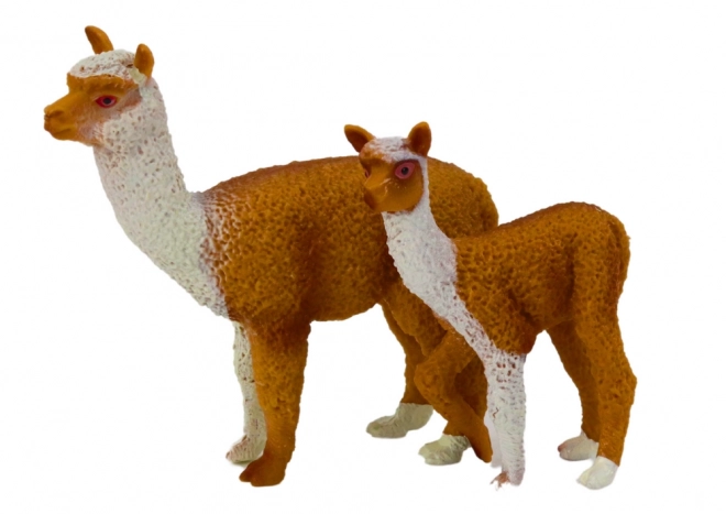 Lama Figuren Set - Mutter und Jungtier