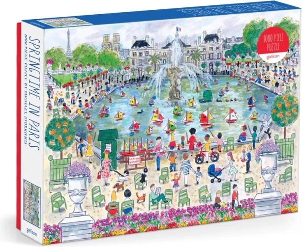 Puzzle Frühling in Paris MICHAEL STORRINGS 1000 Teile