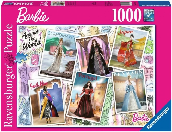 Ravensburger Puzzle Barbie: Rund um die Welt