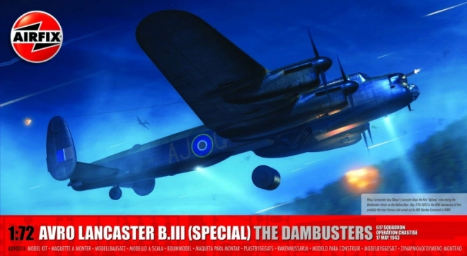 Plastikmodell Avro Lancaster B.III Special Die Dambusters 1/72