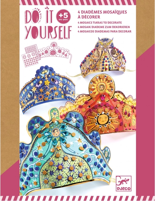 DIY Glitzernde Kronen DJECO