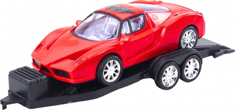 Abkoppelbarer Anhänger mit Platz für den Sportwagen