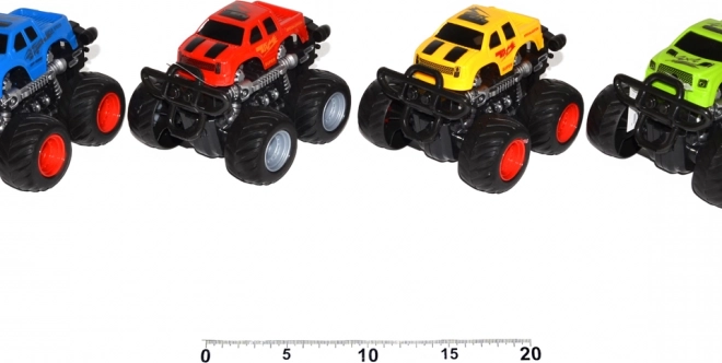 Geländewagen mit Schwungradantrieb 13 cm