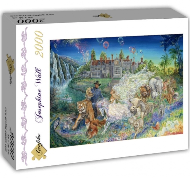 Puzzle Märchenhochzeit 2000 Teile