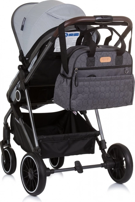 Přebalovací Tasche von Chipolino in Granit Leinen