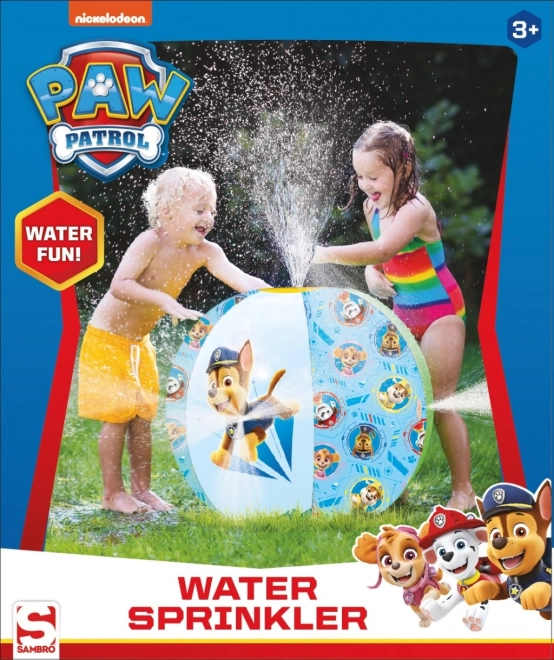 Wasser Aufblasbarer Sprinklerball 50 cm Paw Patrol Blau