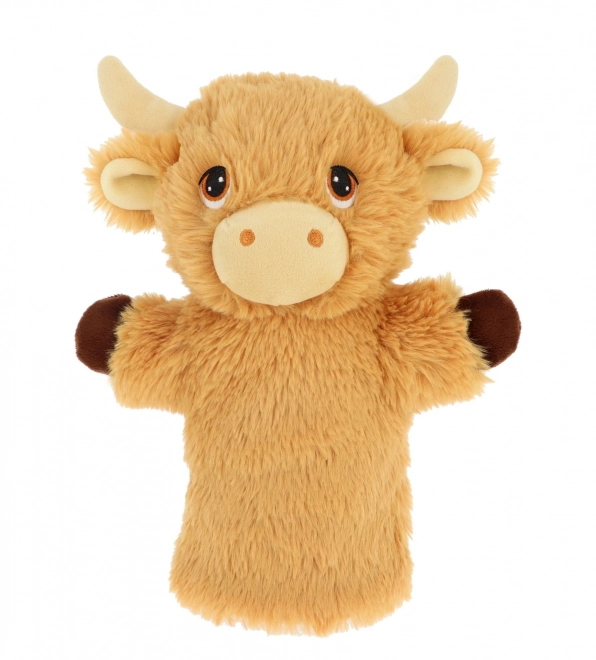 Keel Toys Keeleco Kuscheltier-Handpuppe Kuh