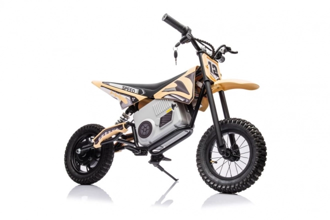 Batteriebetriebenes Cross-Motorrad Khaki