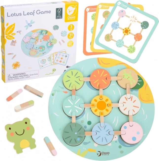 Classic World sensorisches Spiel Lotusblatt