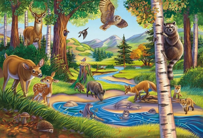 Puzzle Meine Lieblingstiere 3x48 Teile