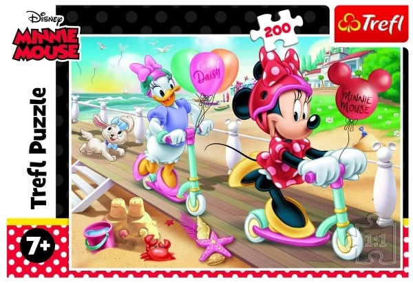 Puzzle 200 Teile Minnie am Strand Disney Minnie
