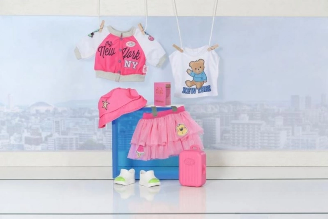 BABY born Reiseset Kleidungsset für Puppen 43 cm