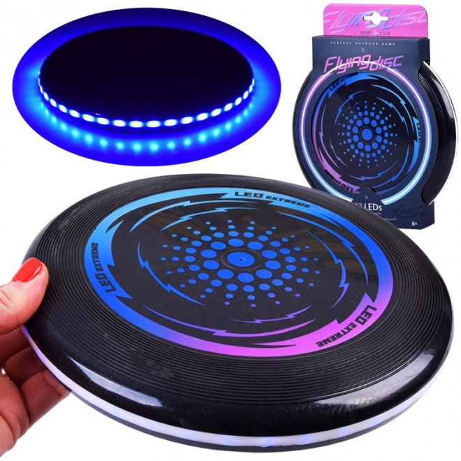 Leuchtender LED Wurfscheibe UFO