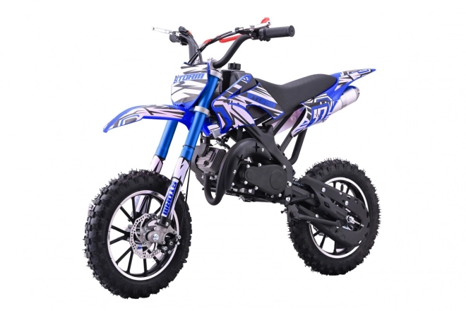 Verbrennungsmotorrad Storm 49cc blau