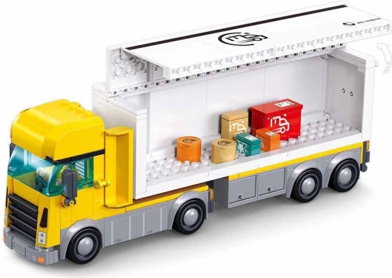 Sluban Metropolis Lastwagen