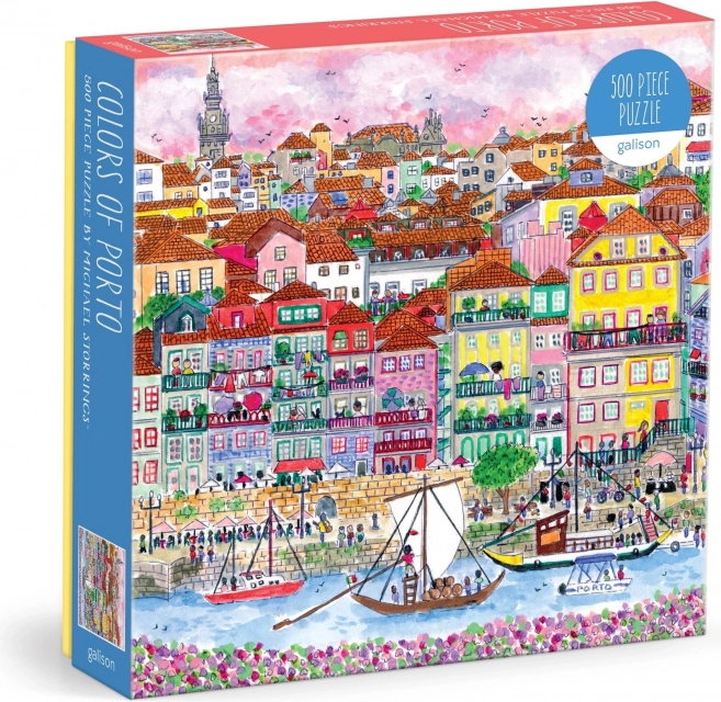 Quadratisches Puzzle Farben Porta 500 Teile