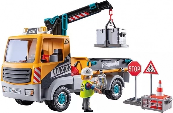 Playmobil Bau-LKW mit Kran