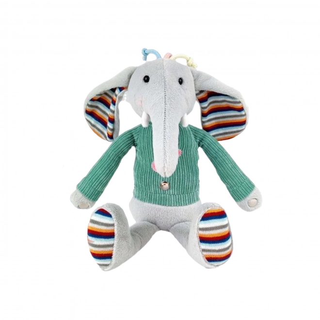 Interaktiver Elefant Stofftier mit Klang und Licht