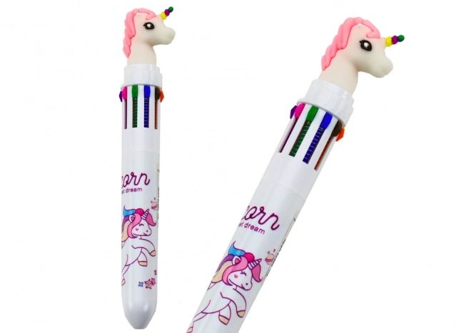 Automatischer Einhorn Stift mit 10 Farben