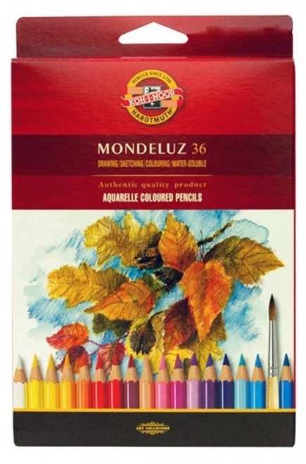 Aquarellfarbstifte MONDELUZ Set 36 Stk.