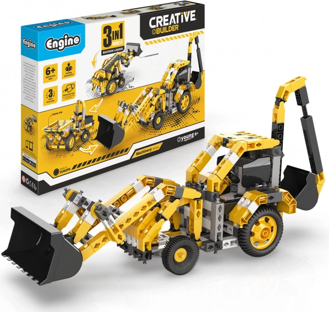 Bausatz Engino Creative Builder Baggerlader