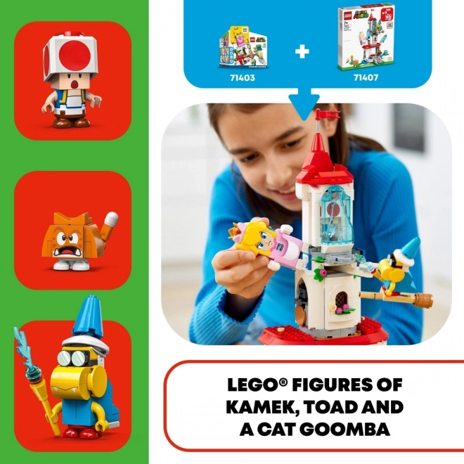 LEGO Super Mario Katzen-Peach und der Eisturm Erweiterungsset