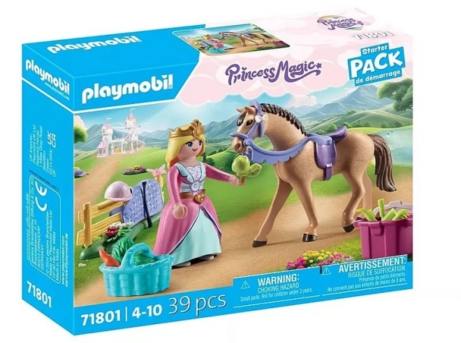 Prinzessin und Pferd Spielset