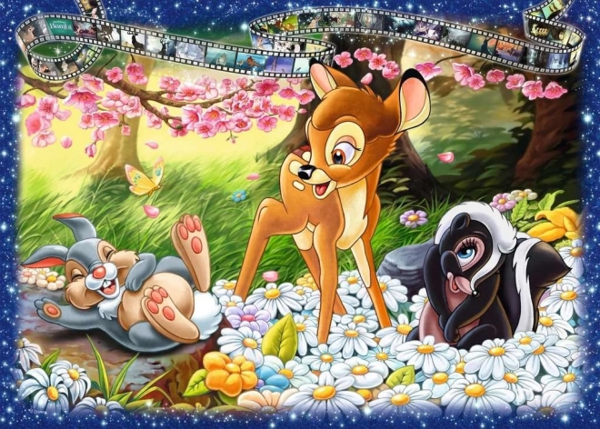 Puzzle mit BAMBI Motiv 1000 Teile