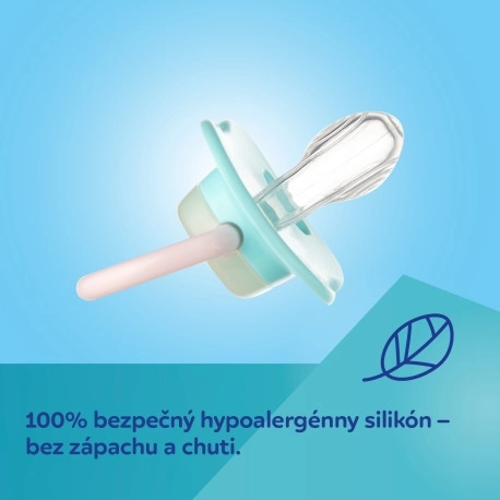 Canpol Babies Symmetrischer Silikon-Schnuller 6-18 m – Faultier