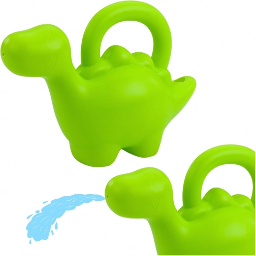 Kinder Plastikgießkanne Dinosaurier Grün