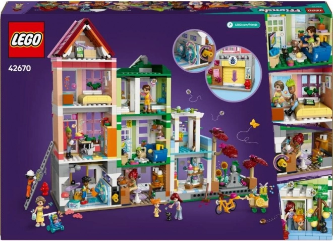 Apartments und Geschäfte LEGO Friends in Heartlake City