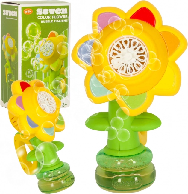 Kinder-Blasenmaschine Blume