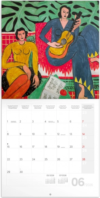Notizkalender Henri Matisse 2026