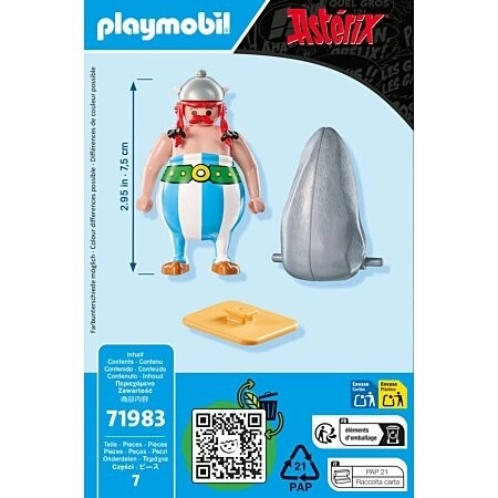 Figur Asterix mit Idefix