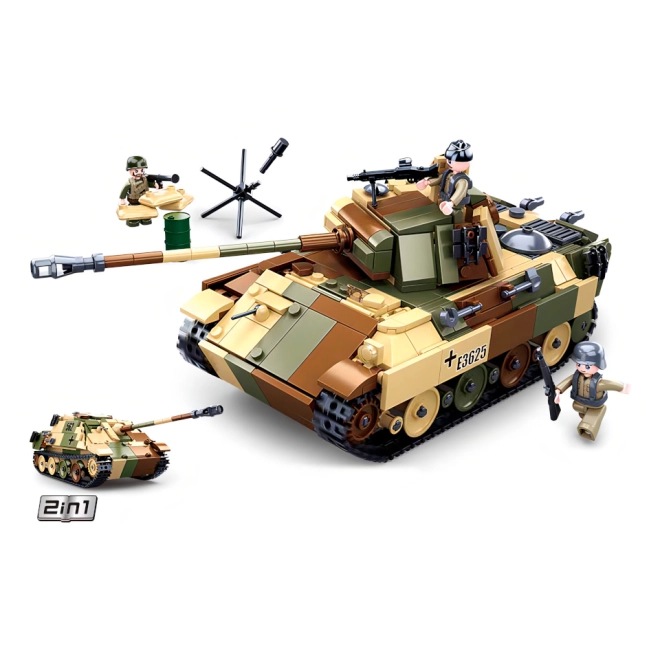 3 Minifiguren inklusive Schütze mit Bazooka